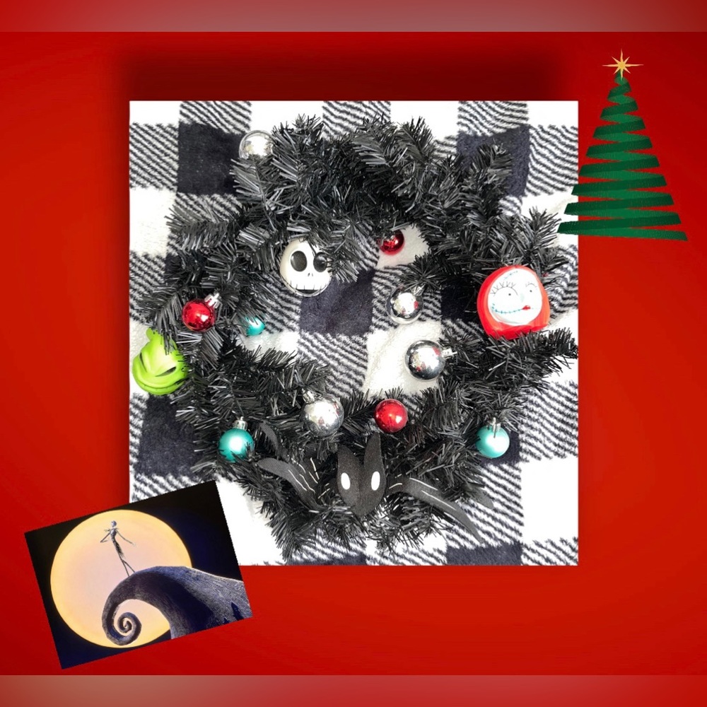 Nightmare before Christmas 🎄 🎃 wreath